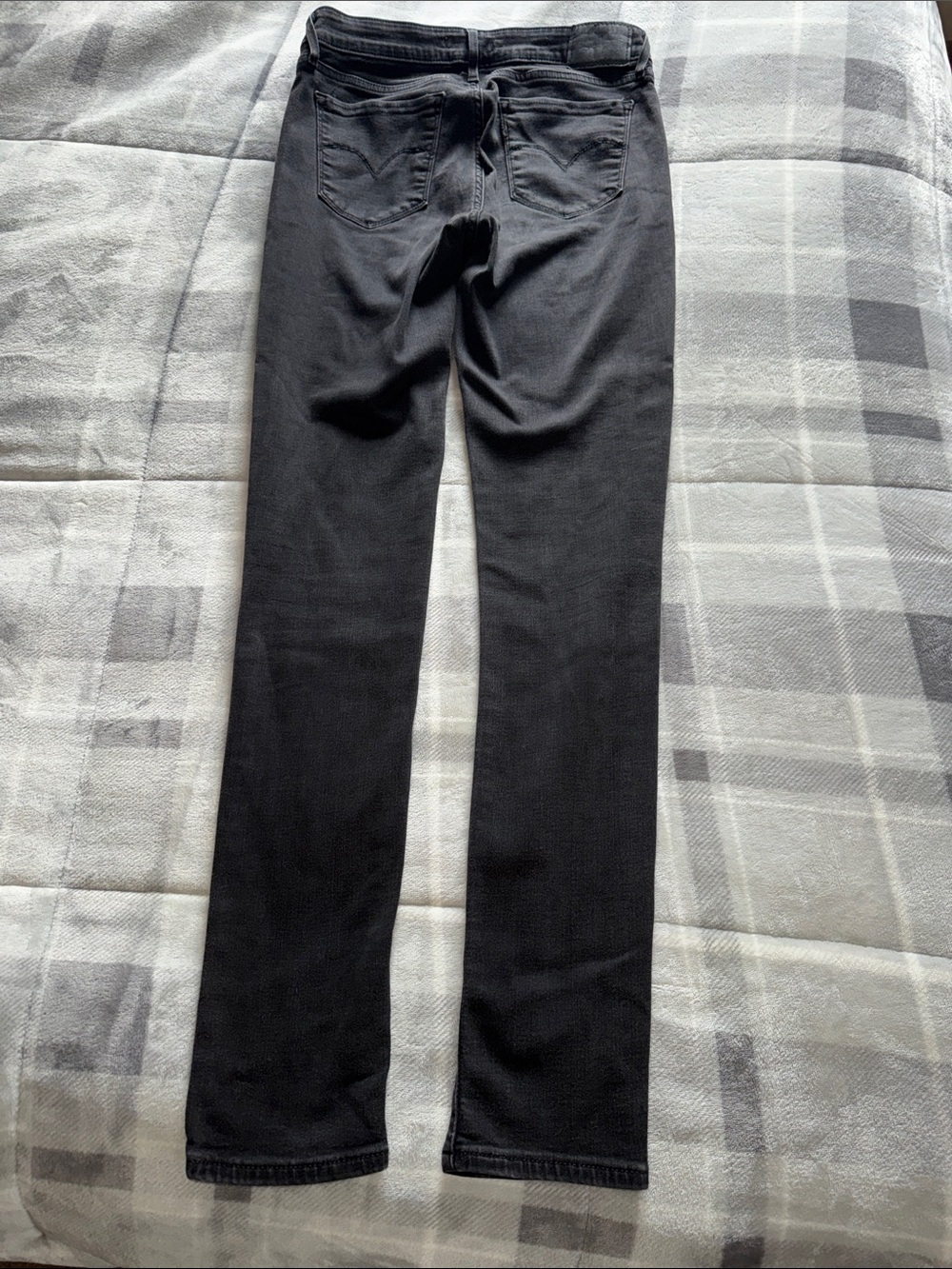LEVI 711Skinny Black Tab Jeans W30L32